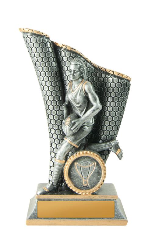 644-3FA Wave - Aussie Rules Female 15cm