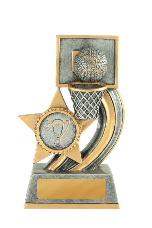 647-7A Curve Ball Series - Basketball 12cm