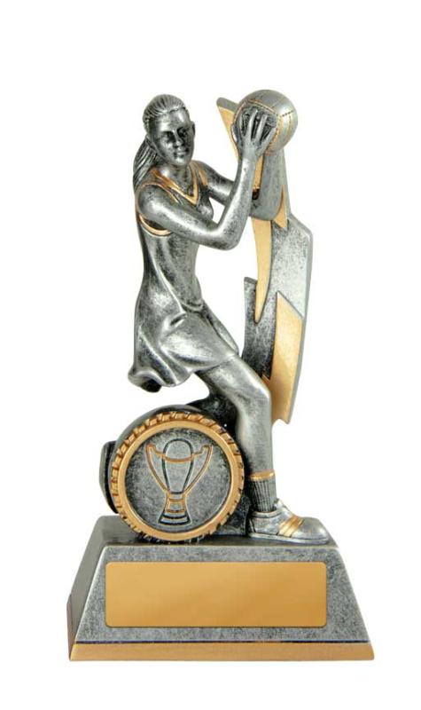 654-8FA Lightning Series - Female Netball 14.5cm