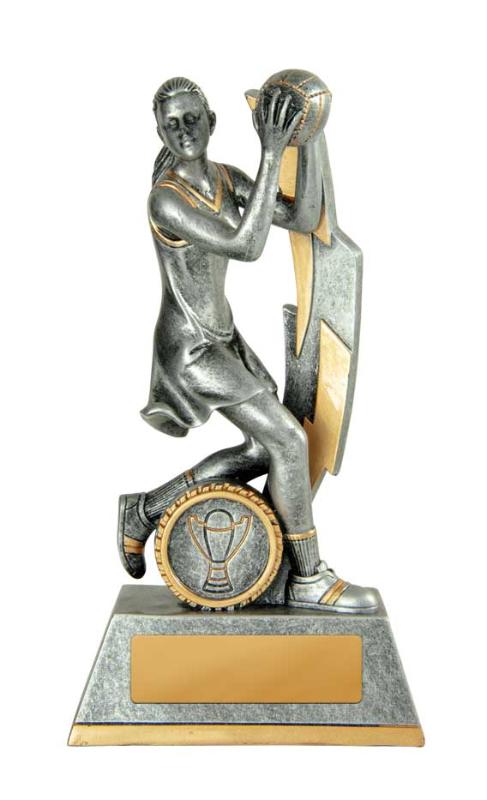 654-8FB Lightning Series - Female Netball 17.5cm