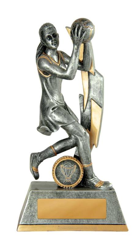 654-8FC Lightning Series - Female Netball 21cm
