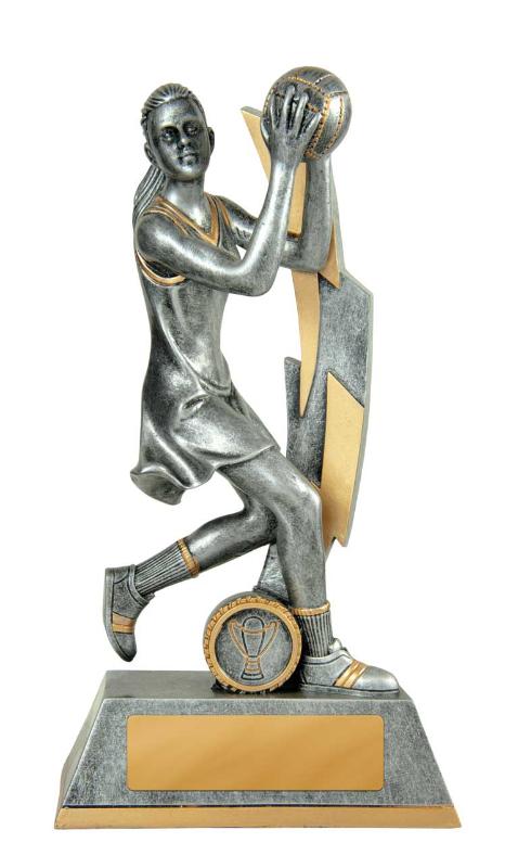 654-8FD Lightning Series - Female Netball 25cm