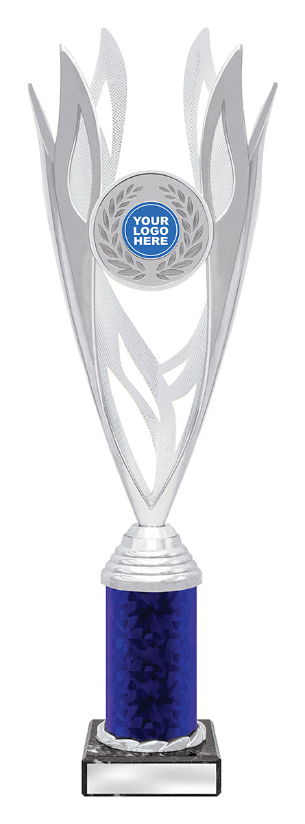 CUP89 Lantern - Silver / Blue