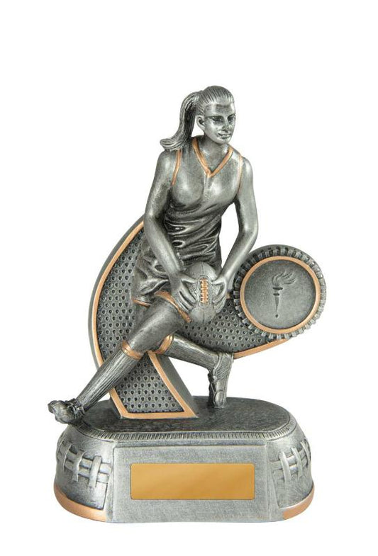 658-3FB MegaStar - Aussie Rules Female 15cm