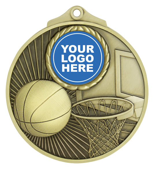 MZ134G Basketball Summit Medal