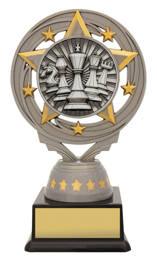 FT278 Silver Chess Torch