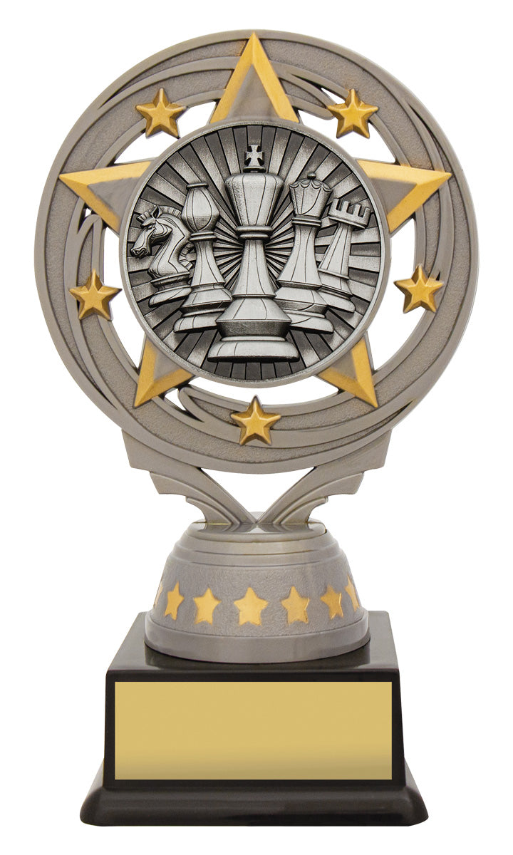 FT278 Silver Chess Torch