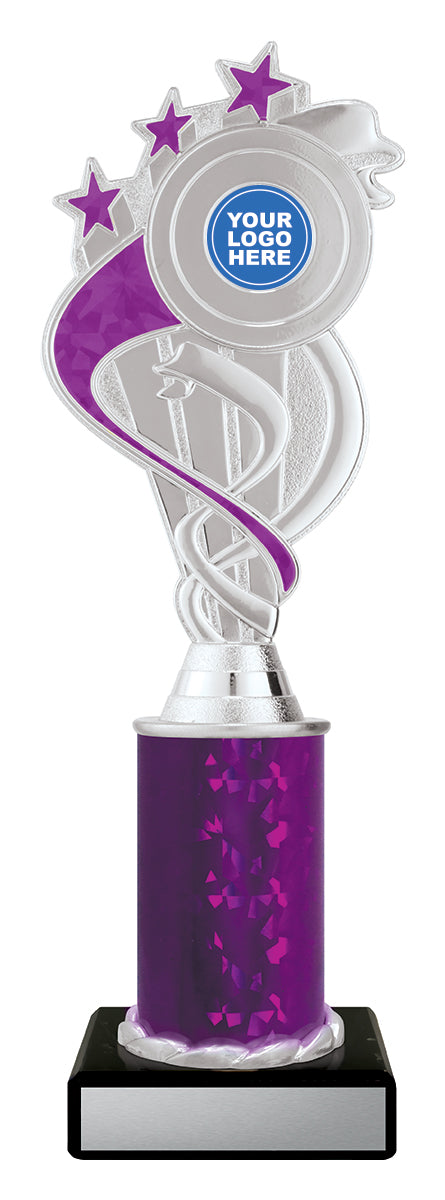 D5187 Ribbon Star - Purple