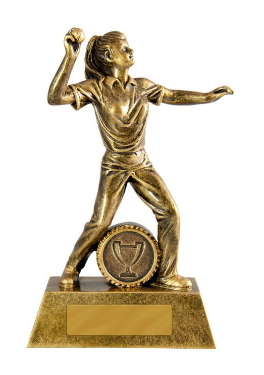 742-1FFLDA All Action Hero-Batsman Female 16cm