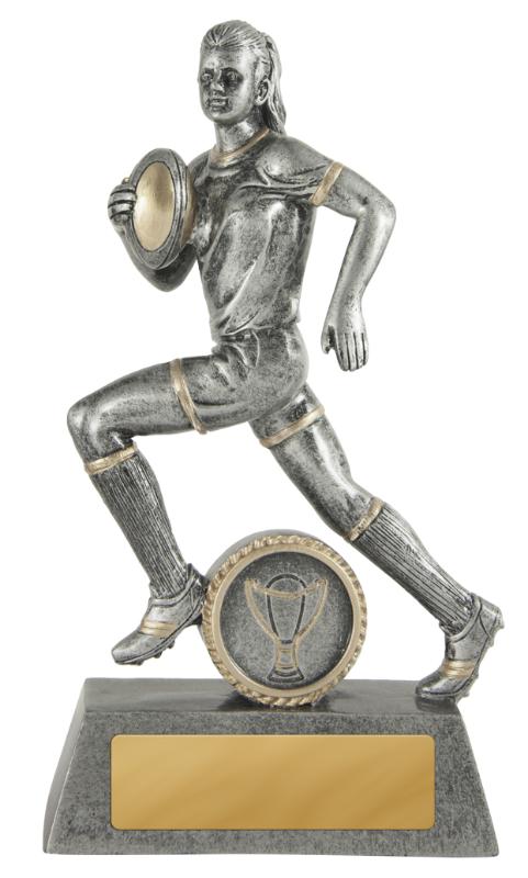 742S-6FB All Action Hero-Rugby Fem. 16cm
