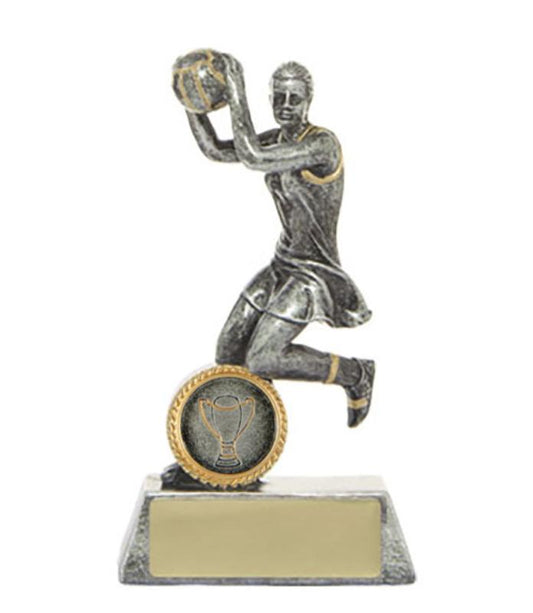 742S-8A All Action Hero-Netball 14cm