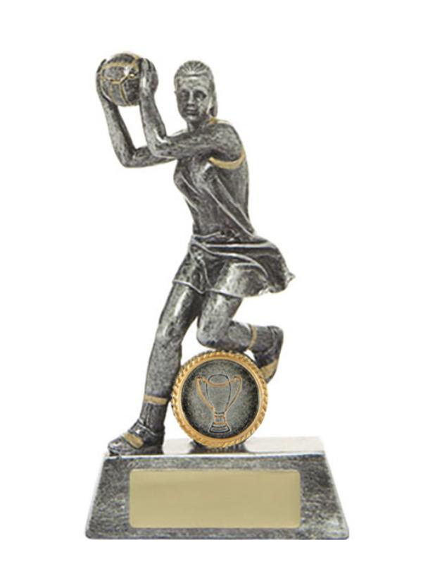 742S-8B All Action Hero-Netball 16cm