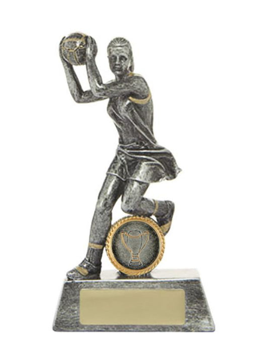 742S-8B All Action Hero-Netball 16cm