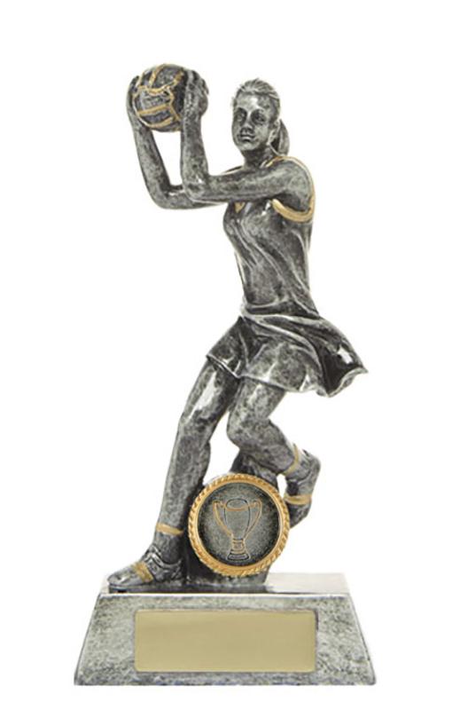742S-8C All Action Hero-Netball 20cm
