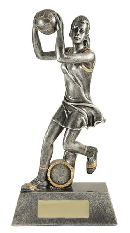 742S-8D All Action Hero-Netball 25.5cm