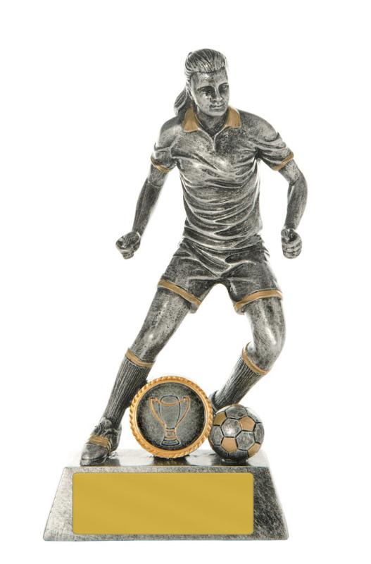 742S-9FC All Action Hero-Football Fem. 20cm