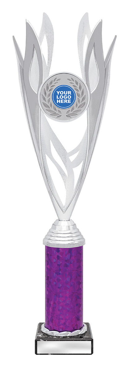 D579 Lantern - Silver / Purple