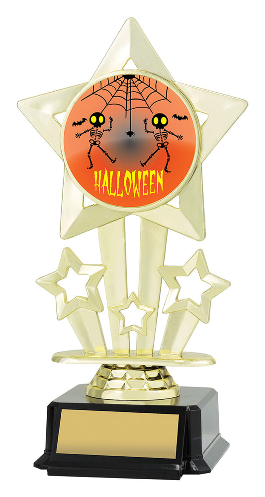 ASS535 Star - Halloween Skeletons