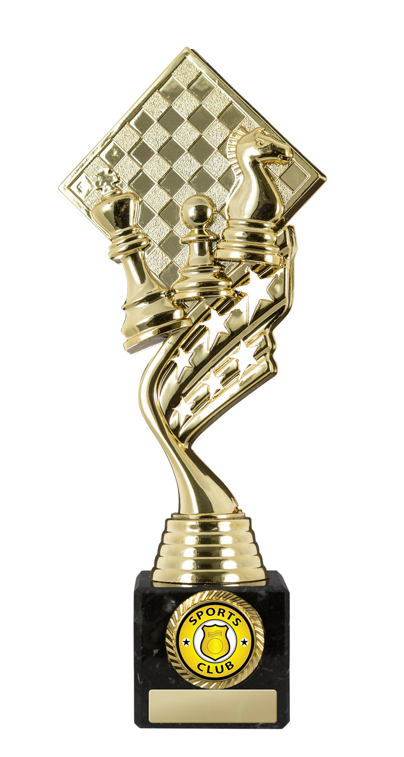 S24-16836-hero Chess Figurine on Base