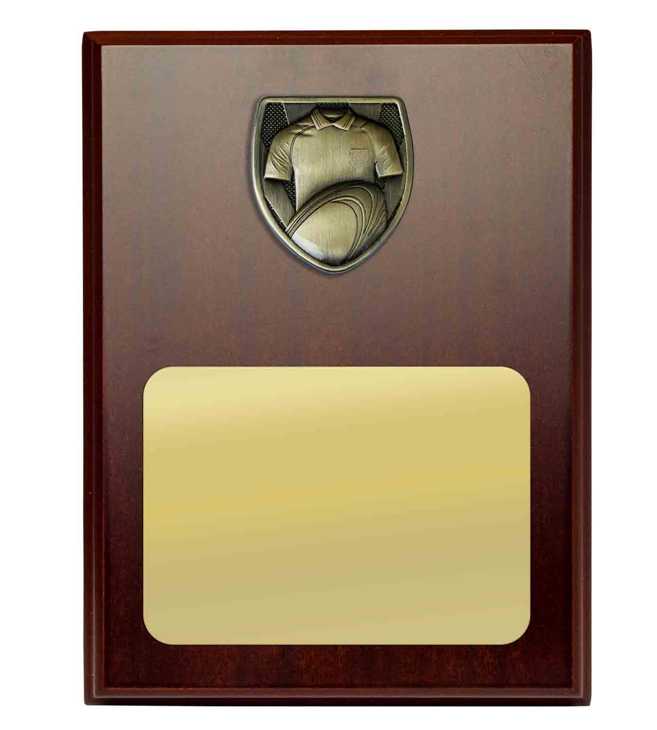 R24-0310-hero Plaque with Rugby Trim