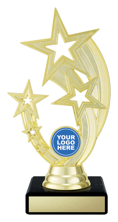 D5196 Gold Flying Star