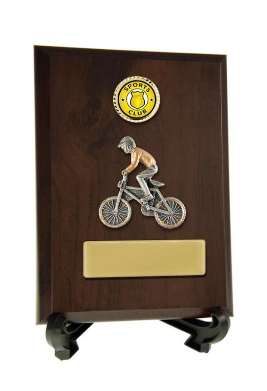 8231CH-CF14B Plaque with BMX Trim 15.5cm