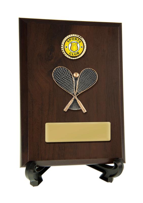 8233CH-CF60G Plaque with Squash Trim 20cm