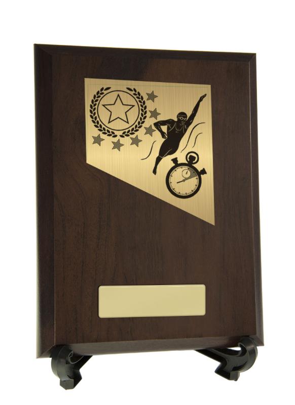 8233CH-PS2A Plaque with Swimming Trim 20cm