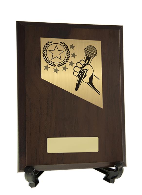 8233CH-PS48A Plaque with Public Speaking Trim 20cm