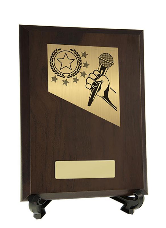 8233CH-PS48A Plaque with Public Speaking Trim 20cm