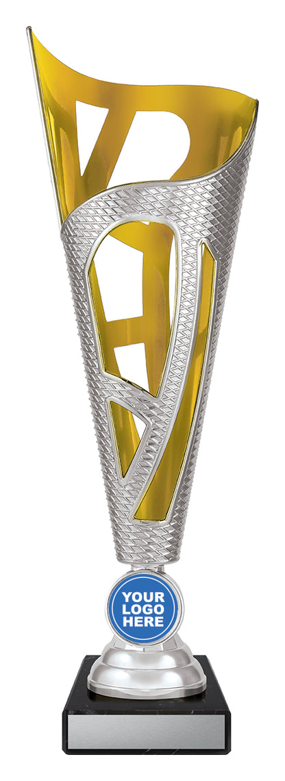 D533 Dragon - Silver & Gold