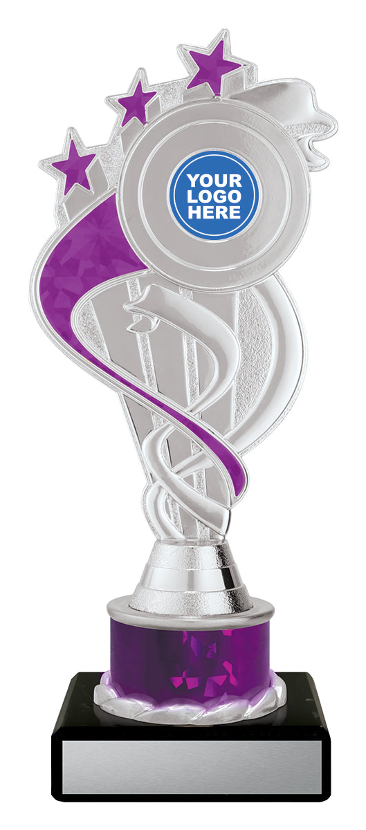 D5187 Ribbon Star - Purple