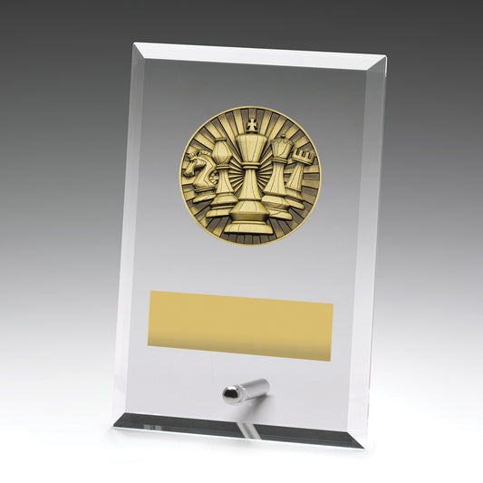 DY178 Glass Plaques - Chess