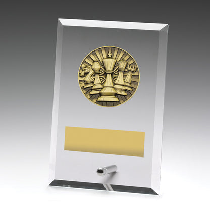 DY178 Glass Plaques - Chess