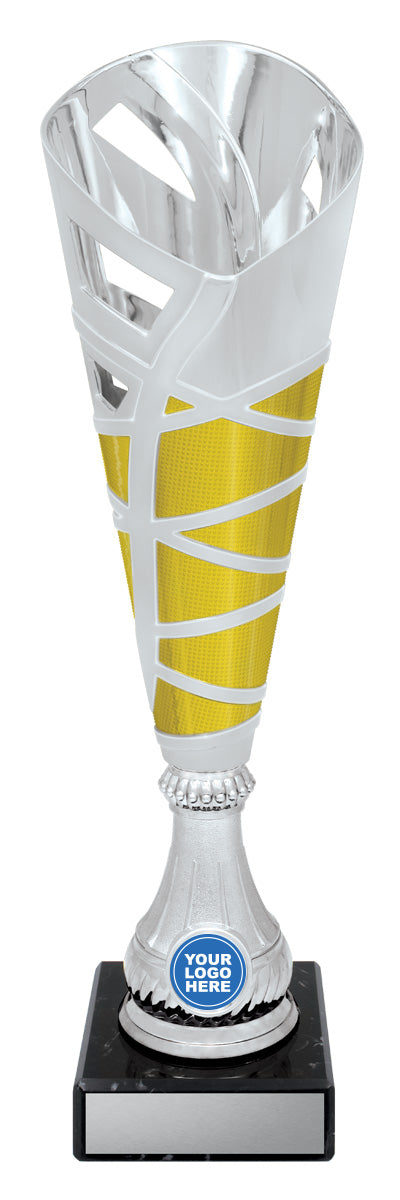 CUP92 Hex Cup - Silver / Gold