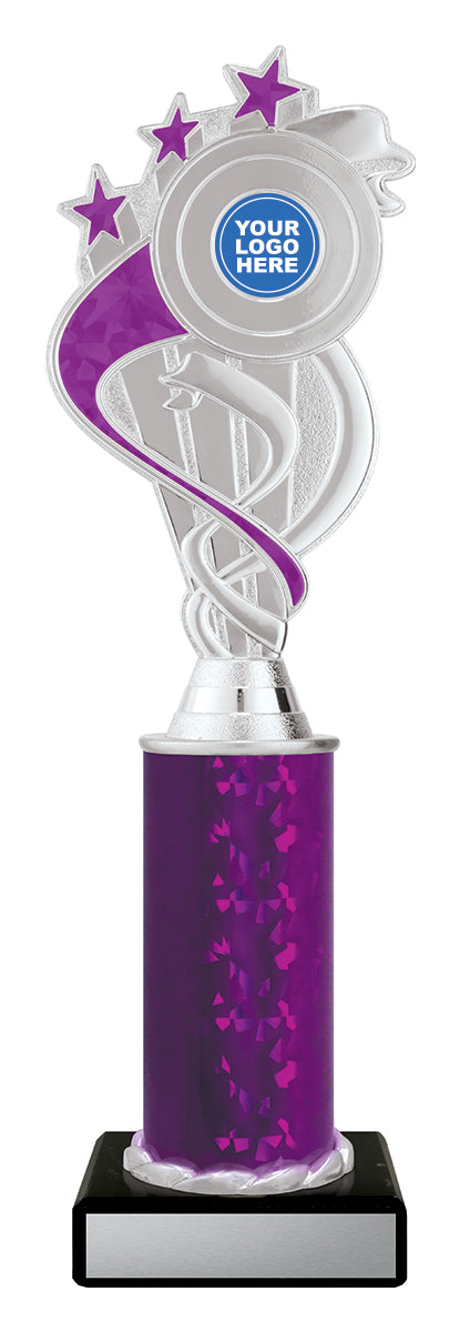 D5187 Ribbon Star - Purple