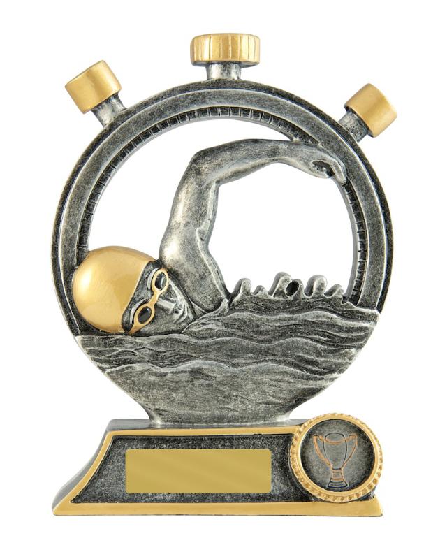 978-2C Beating the clock-Swimming 17.5cm