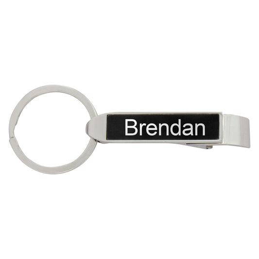 9953 Laserable Opener Keychain