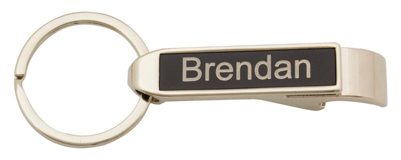 9953 Laserable Opener Keychain 5.5cm