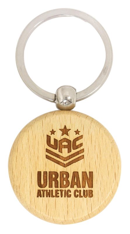 9956 Timber Keychain Circle 4cm