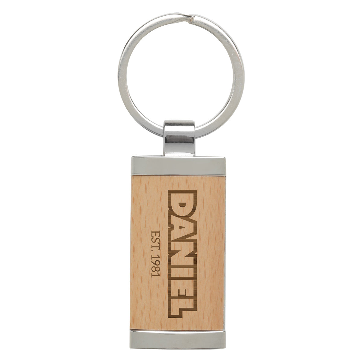 9958 Timber Keychain with Metal