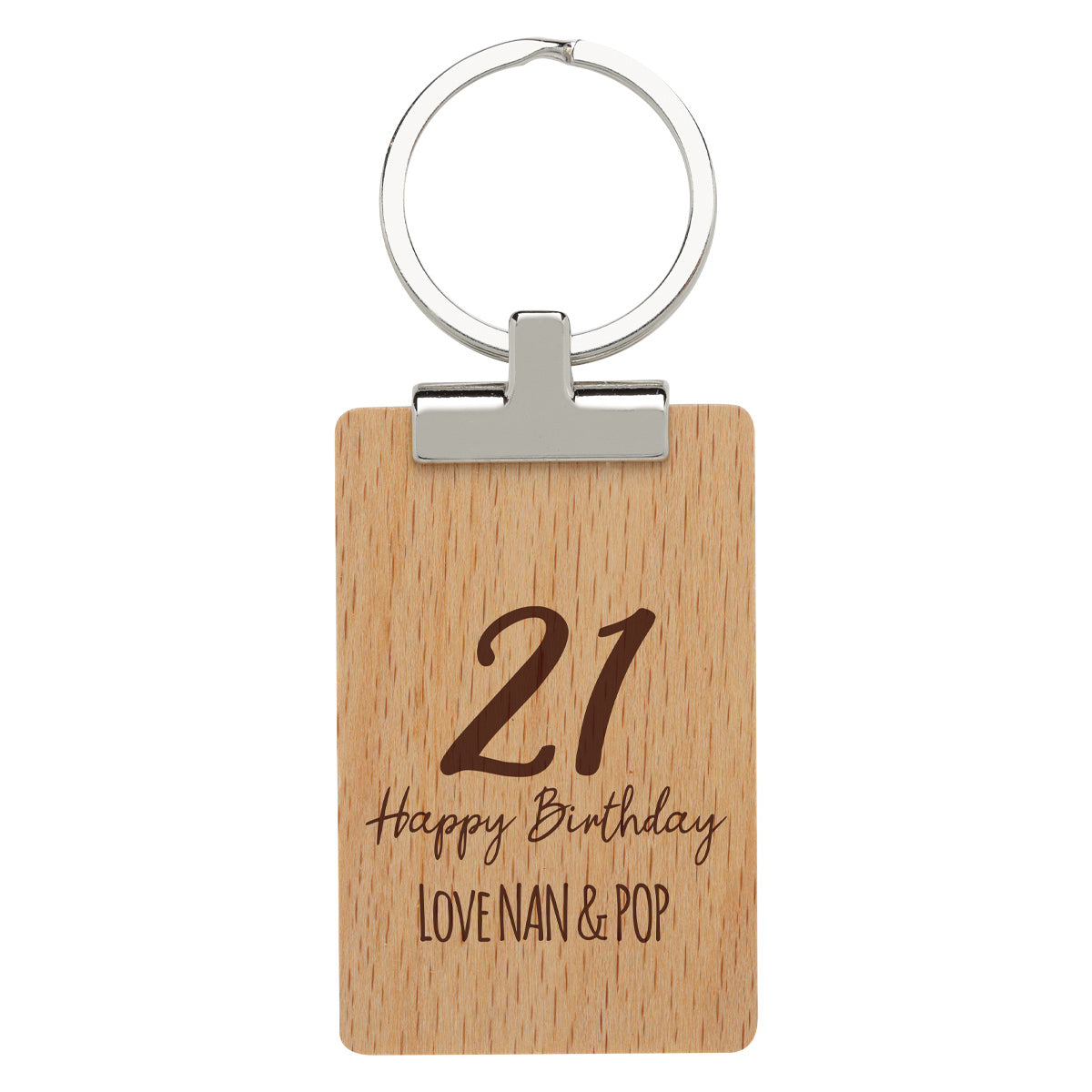 9959 Timber ID Keychain