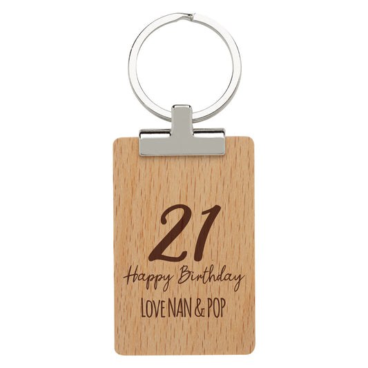 9959 Timber ID Keychain