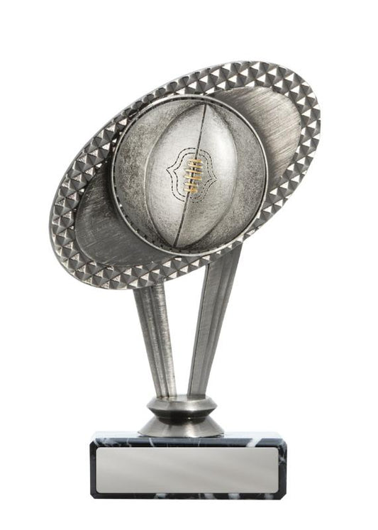 A24-2003 Metal Aussie Rules Theme on Base 15cm