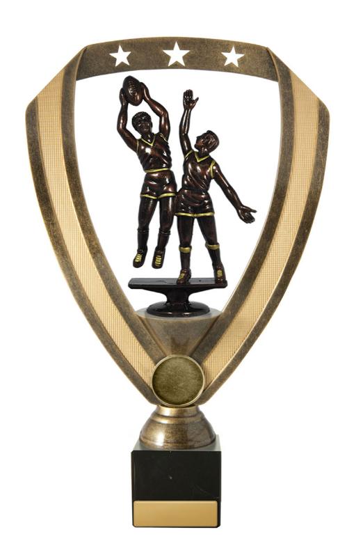 A24-2229 Male Aussie Rules on Column 27cm