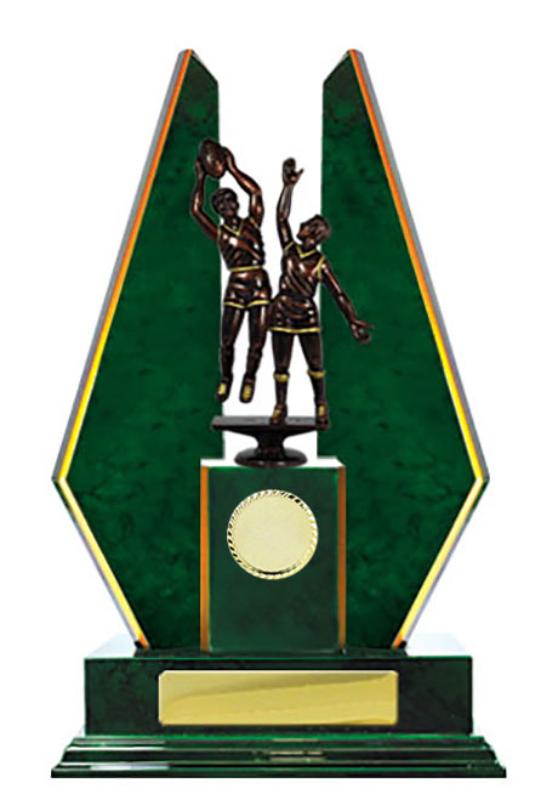 A24-2406GN Timber Buildup Aussie Rules 36.5cm