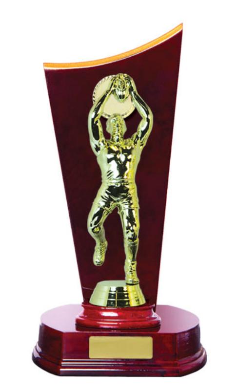 A24-2613CH Timber Buildup Aussie Rules 26cm