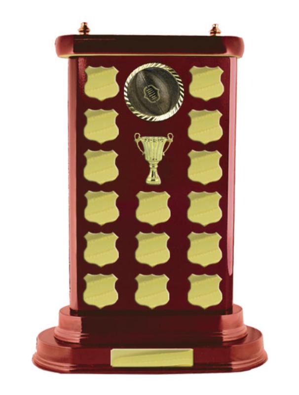 A24-2705WG Timber Buildup Aussie Rules 40.5cm