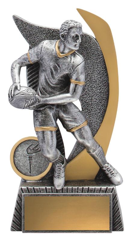 A3113B Rugby Warrior - Male 15.5cm