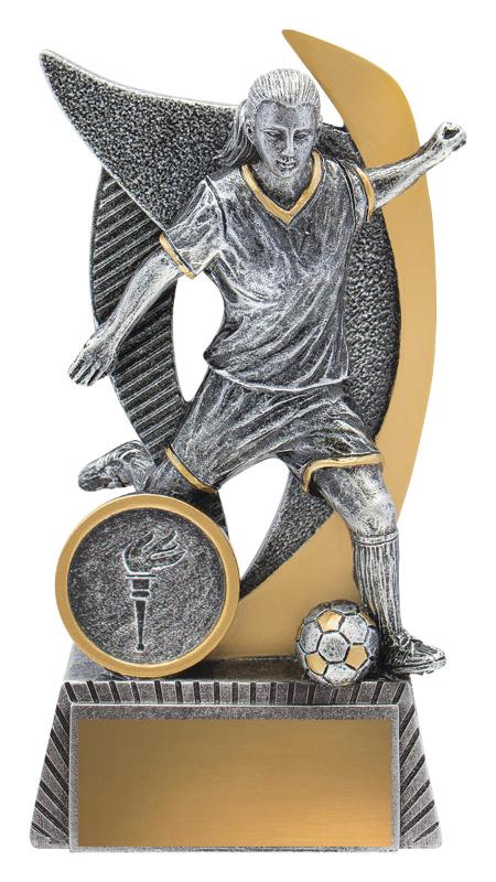A3181A Football Warrior - Female 13.5cm